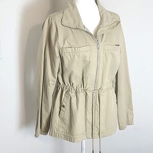 Old Navy Khaki Jacket, Size Medium